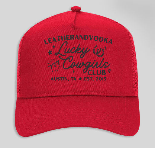 Limited Edition Leatherandvodka NFR Trucker Hat