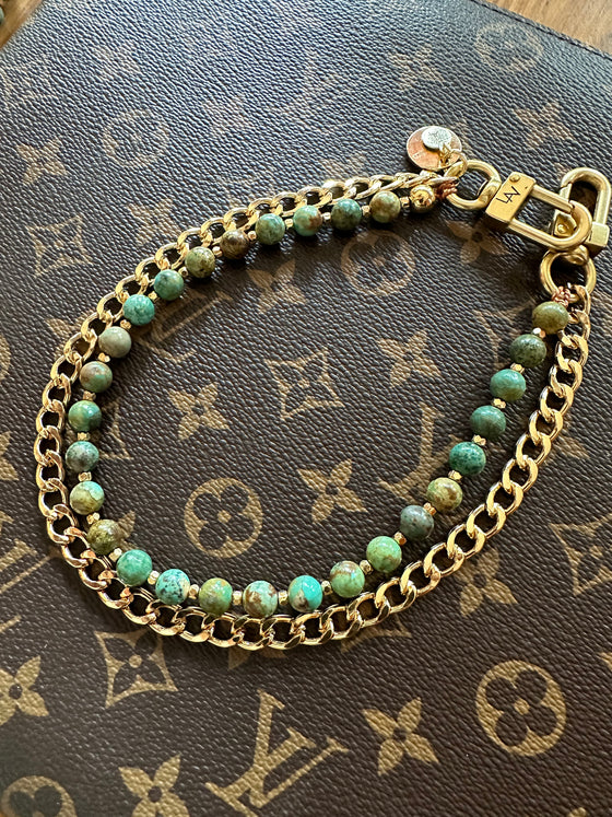Greener Blues with Curb Chain