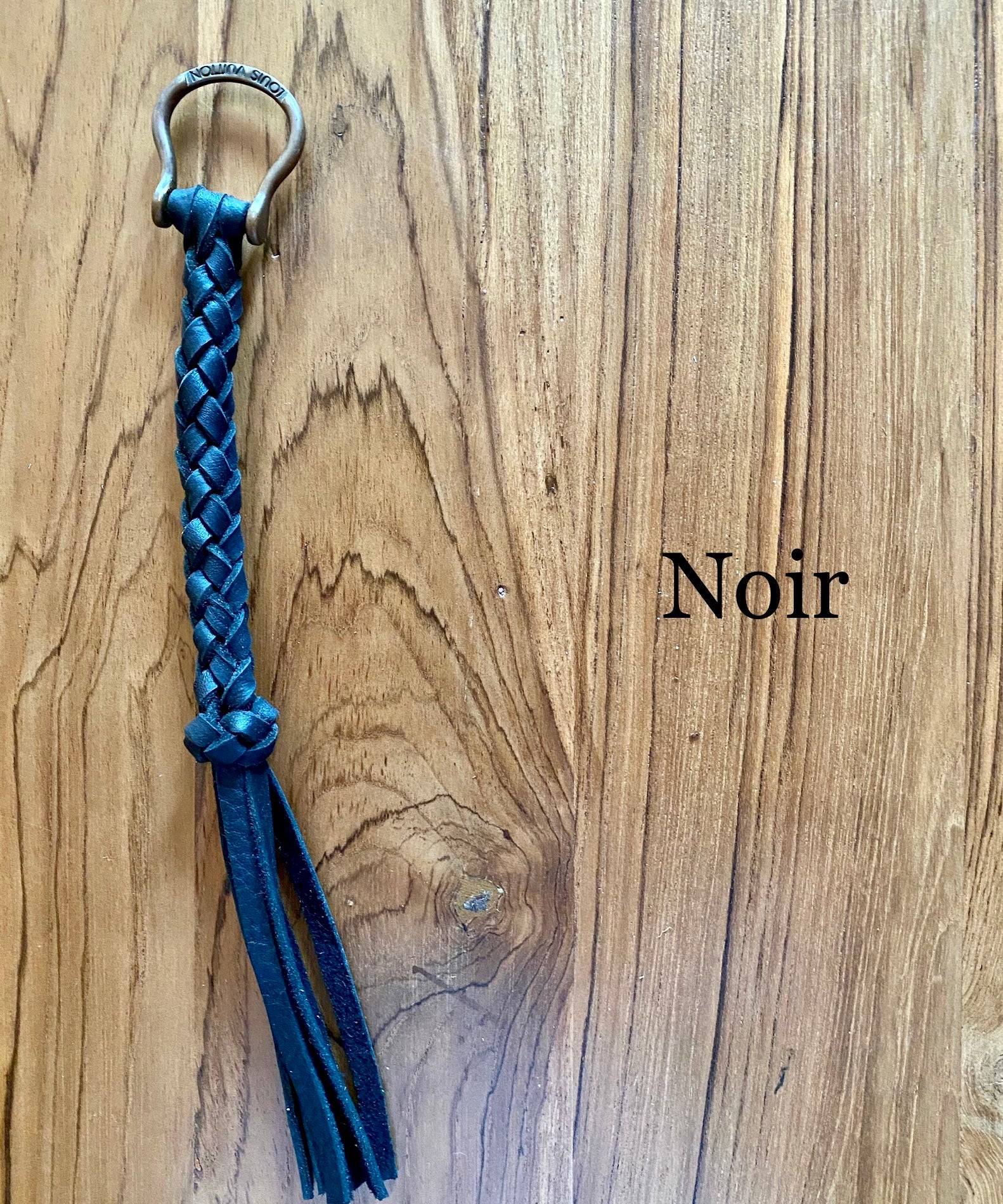 LAV Original Braided Key Ring with Louis Vuitton Hardware